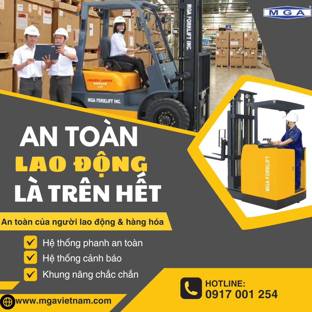 Xe Nâng Điện – 3 Wheel